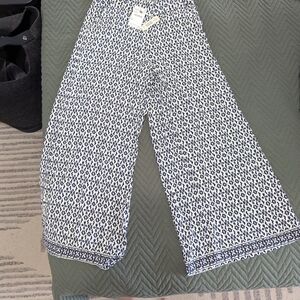 Women's Wide Leg Printed Pants